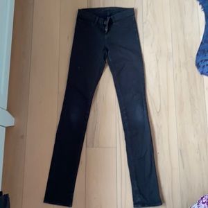 j brand dark grey jeans